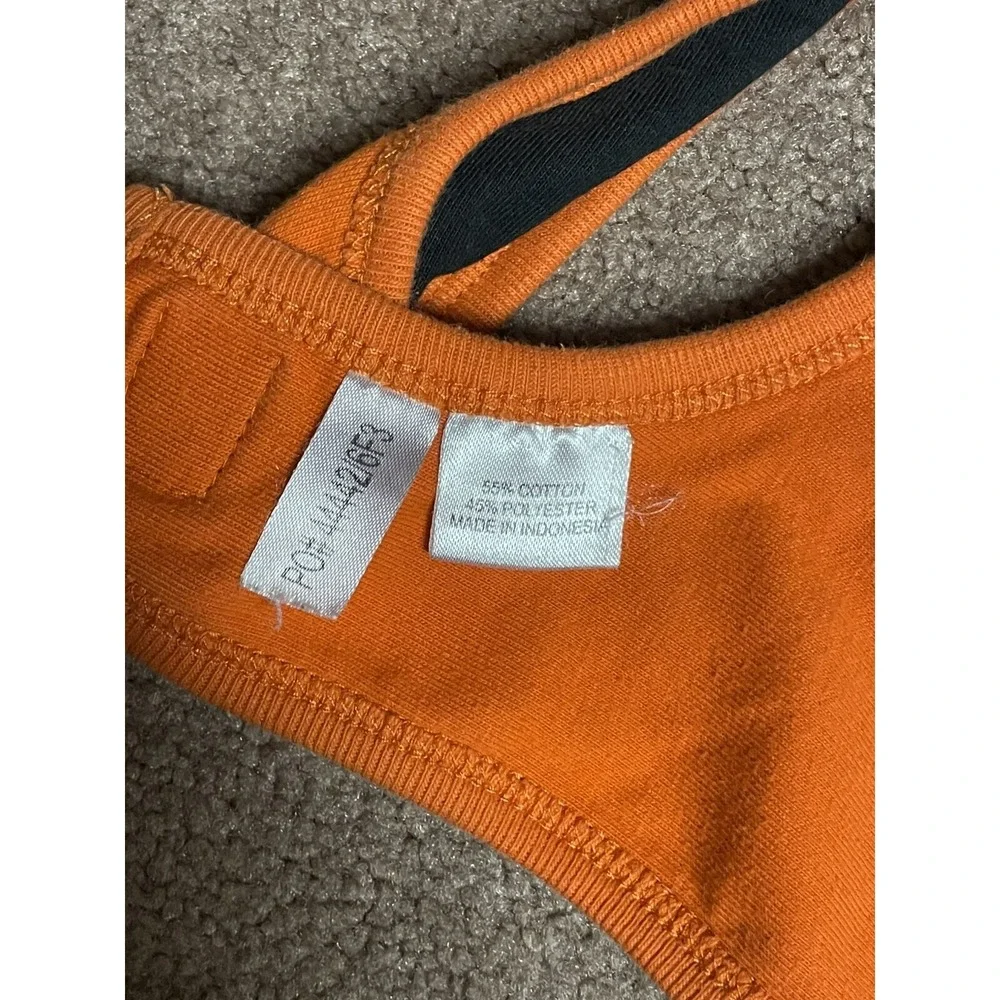 Orioles Baby Bib Black Orange Baseball Latch Hook Closure